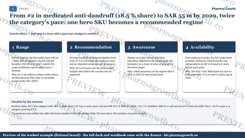 Watermarked preview of the brand plan example